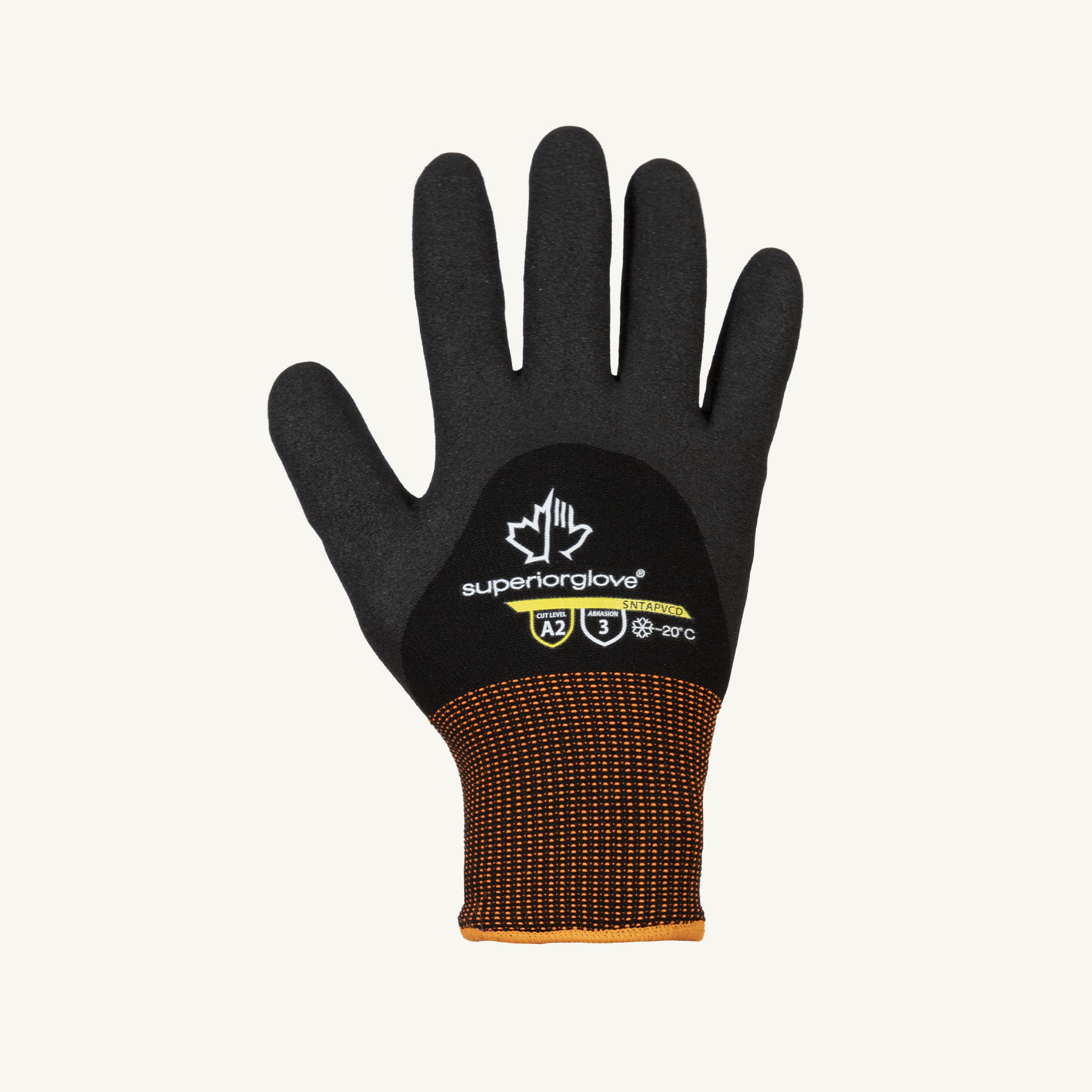 Dexterity® SNTAPVCD PVC Coated FleeceLined Winter A2 Cut Work Gloves